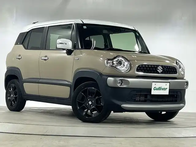 スズキ クロスビー HYBRID MZ 神奈川県 2019(令1)年 3.6万km キャラバンアイボリーパールメタリック/ホワイト 2トーンルーフ 純正8型SDナビゲーション【CN-RZ843】/AM FM フルセグ Bluetooth HDMI CD　DVD　SD/パノラミックビューモニター/デュアルセンサーブレーキサポート/アダプティブクルーズコントロール/シートヒーター/ETC/純正フロアマット、/スマートキー/スペアキー/LEDヘッドライト/オートライト/オートマチックハイビーム/純正16インチアルミホイル/ドアバイザー/車線維持支援機能/クリアランスソナー