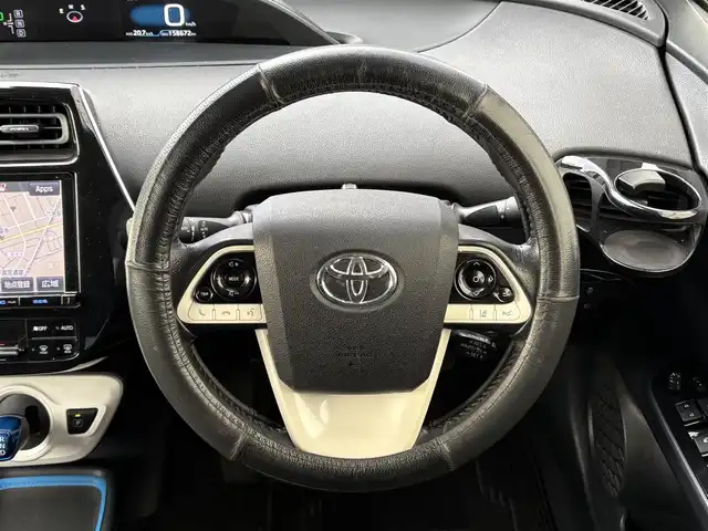 トヨタ プリウス Sセーフティプラス 愛知県 2016(平28)年 15.9万km ホワイトパールクリスタルシャイン 登録時158672km/純正ナビ/・Bluetoothaudio/・TV/・DVD/バックカメラ/ビルトインETC2.0/レーダークルーズコントロール/ドライブレコーダー/サンルーフ/ローダウン/モデリスタエアロ