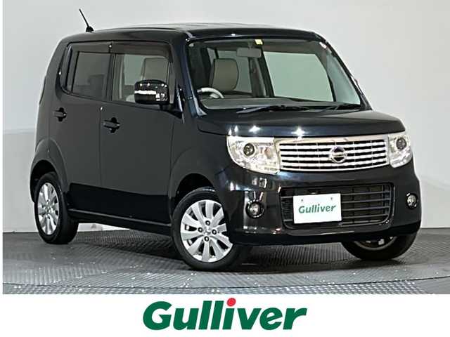 日産 モコ ドルチェX 愛媛県 2015(平27)年 3.6万km ブルーイッシュブラック ・純正ナビ(MC315D-A)/(フルセグ/CD/DVD/BT)/・アイドリングストップ/・純正14インチアルミホイール/・純正フロアマット/・フォグランプ/・ステアリングリモコン/・ドアバイザー/・スペアキー/・プッシュスタート/・取扱説明書/・保証書