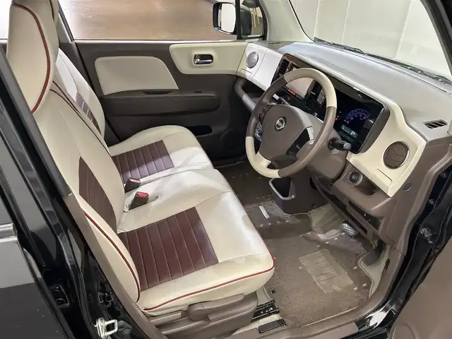 日産 モコ ドルチェX 愛媛県 2015(平27)年 3.6万km ブルーイッシュブラック ・純正ナビ(MC315D-A)/(フルセグ/CD/DVD/BT)/・アイドリングストップ/・純正14インチアルミホイール/・純正フロアマット/・フォグランプ/・ステアリングリモコン/・ドアバイザー/・スペアキー/・プッシュスタート/・取扱説明書/・保証書