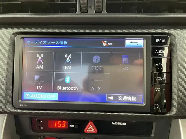 トヨタ ８６ GT リミテッド 大分県 2015(平27)年 7.9万km クリスタルブラックシリカ 純正メモリナビ/(フルセグTV/CD/BT/SD)/バックカメラ/クルーズコントロール/ETC/シートヒーター(D＋N席)/革巻きステアリング/パドルシフト/ハーフレザーシート/HIDヘッドライト/フォグランプ/プッシュスタート＆スマートキー/純正フロアマット/純正17インチAW