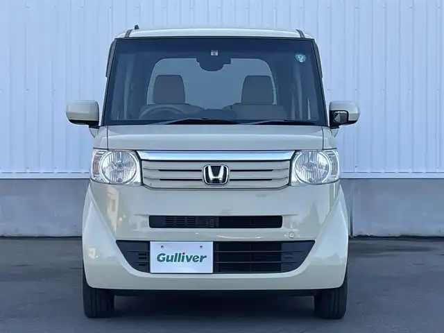 ホンダ Ｎ ＢＯＸ G Lパッケージ 愛媛県 2012(平24)年 4.1万km ヒダマリアイボリーパール 左側パワースライドドア　/電格ミラー　/横滑り防止装置　/ヘッドライトレベライザー　/ステアリングリモコン　/ドアバイザー　/ECON　/ベンチシート　/純正ホイールキャップ　/シガーソケット　/サイドアンダーミラー/現状サマー(鉄)(145/80/R13)/YOKOHAMA BluEarth