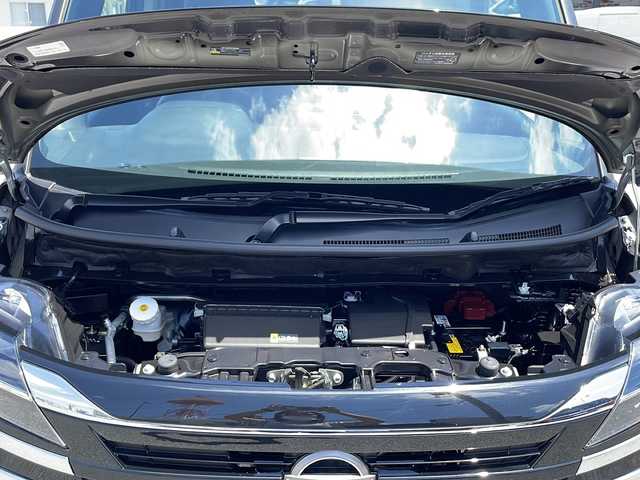 日産 ルークス ハイウェイスター X 沖縄県 2024(令6)年 0.6万km ブラック 両側パワースライドドア/全方位カメラ/衝突軽減システム/レーンキープアシスト/オートライト/コーナーセンサー/純正アルミ/リアロールサンシェード/リアサーキュレーター