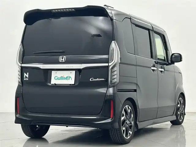 ホンダ Ｎ ＢＯＸ カスタム G L ターボ ホンダセンシング 熊本県 2018(平30)年 5.6万km クリスタルブラックパール 純正8インチナビVXU-185NBi　/バックカメラ　/純正前方ドライブレコーダー　/両側パワースライドドア　/レーダークルーズコントロール　/ビルトインＥＴＣ　/衝突軽減ブレーキ　/横滑り防止　/ハーフレザーシート　/純正フロアマット/オートライト/LEDヘッドライト/フォグライト/スマートキー/プッシュスタート
