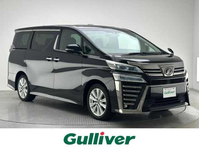 トヨタ ヴェルファイア Z 兵庫県 2018(平30)年 5.2万km ブラック ＴＯＹＯＴＡセーフティセンス　/ダブルサンルーフ　/純正９型ナビ/（フルセグ/Bluetooth/CD/DVD/SD）/バックカメラ　/レーダークルーズコントロール/前後ドライブレコーダー　/ビルドインＥＴＣ　/オートホールド　/フルオートパワーウィンドウ　/片側パワースライドドア　/電子パーキング/オートマチックハイビーム/オートライト/レーンキープアシスト/LEDヘッドライト/前後コーナーセンサー/純正アルミホイール/保証書/取扱説明書