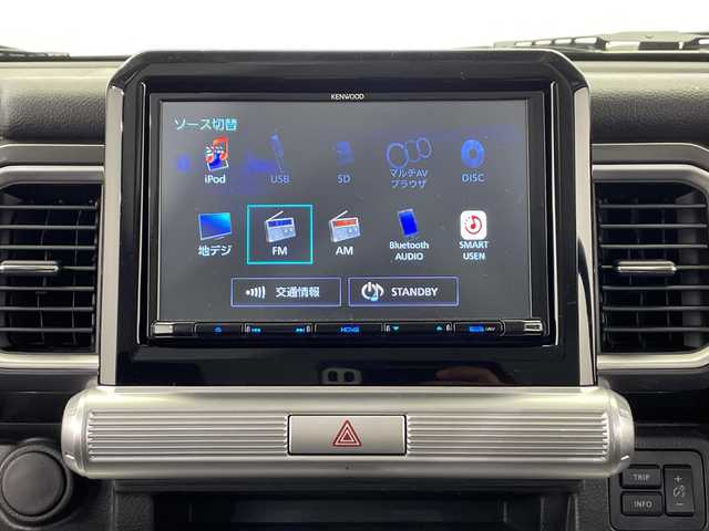 スズキ クロスビー HYBRID MZ 栃木県 2022(令4)年 4.8万km 黒Ⅱ 社外ナビ（Kenwood）/（CD/DVD/SD/USB/フルセグTV/Bluetooth）/バックカメラ/ETC/前方ドラレコ/ミラーヒーター/パドルシフト/オートライト/LEDヘッドライト/横滑り防止装置/スマートキー/アイドリングストップ/ステアリングスイッチ/フロントフォグランプ/革巻きステアリング/純正アルミホイール/社外フロアマット/電動格納ミラー
