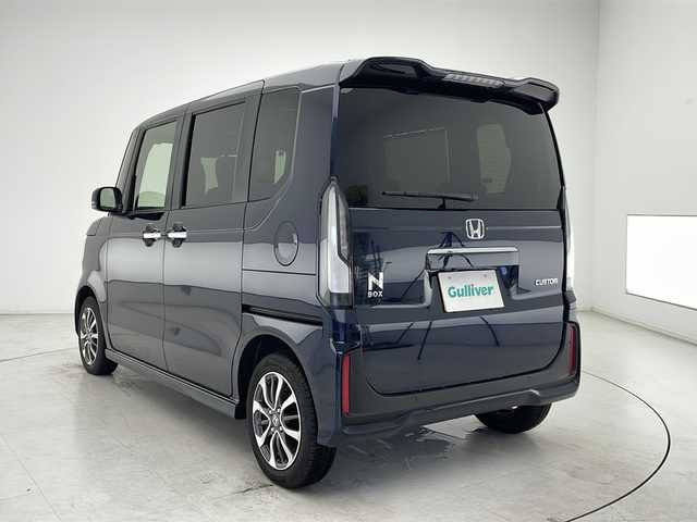 ホンダ Ｎ ＢＯＸ カスタム 千葉県 2024(令6)年 0.2万km ミッドナイトブルービームM 純正ナビ/フルセグTV/バックカメラ/レーダークルーズコントロール/レーンキープアシスト/衝突被害軽減ブレーキ/片側パワースライドドア/前方ドライブレコーダー/アイドリングストップ