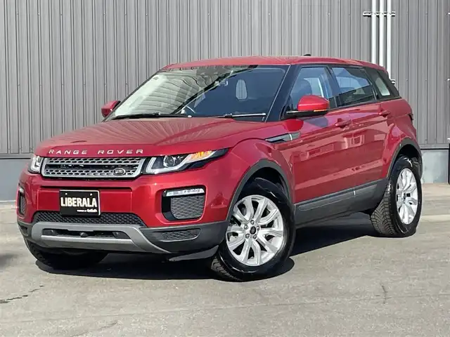 ランドローバー レンジローバーイヴォーク SE 青森県 2019(平31)年 4.5万km 赤 /4WD/ディーゼルターボ/MERIDIANサウンドシステム/純正SDナビ/　(フルセグTV/DVD/Bt/USB)/全方位カメラ/黒ハーフレザーシート/前席シートヒーター/衝突回避システム/クロストラフィック/車線逸脱抑制機能/横滑り防止機能/ヒルクライムアシスト/クルーズコントロール/革巻きステア/オーディオ/ステアスイッチ/パドルシフト/オートワイパー/オートライトHID/オートマチックハイビーム/プッシュスタートシステム/ヘットライトウオッシャー/前後バンパーソナー/パワーバックドア/社外ドラレコ/ETC 2.0/W/サイド/カーテンエアバッグ /ABS/スマートキーx2/保証書/取説