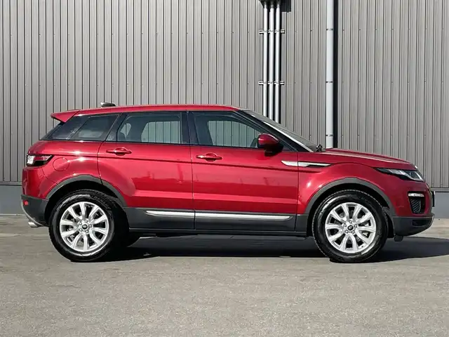 ランドローバー レンジローバーイヴォーク SE 青森県 2019(平31)年 4.5万km 赤 /4WD/ディーゼルターボ/MERIDIANサウンドシステム/純正SDナビ/　(フルセグTV/DVD/Bt/USB)/全方位カメラ/黒ハーフレザーシート/前席シートヒーター/衝突回避システム/クロストラフィック/車線逸脱抑制機能/横滑り防止機能/ヒルクライムアシスト/クルーズコントロール/革巻きステア/オーディオ/ステアスイッチ/パドルシフト/オートワイパー/オートライトHID/オートマチックハイビーム/プッシュスタートシステム/ヘットライトウオッシャー/前後バンパーソナー/パワーバックドア/社外ドラレコ/ETC 2.0/W/サイド/カーテンエアバッグ /ABS/スマートキーx2/保証書/取説