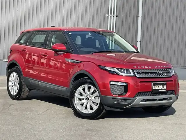 ランドローバー レンジローバーイヴォーク SE 青森県 2019(平31)年 4.5万km 赤 /4WD/ディーゼルターボ/MERIDIANサウンドシステム/純正SDナビ/　(フルセグTV/DVD/Bt/USB)/全方位カメラ/黒ハーフレザーシート/前席シートヒーター/衝突回避システム/クロストラフィック/車線逸脱抑制機能/横滑り防止機能/ヒルクライムアシスト/クルーズコントロール/革巻きステア/オーディオ/ステアスイッチ/パドルシフト/オートワイパー/オートライトHID/オートマチックハイビーム/プッシュスタートシステム/ヘットライトウオッシャー/前後バンパーソナー/パワーバックドア/社外ドラレコ/ETC 2.0/W/サイド/カーテンエアバッグ /ABS/スマートキーx2/保証書/取説