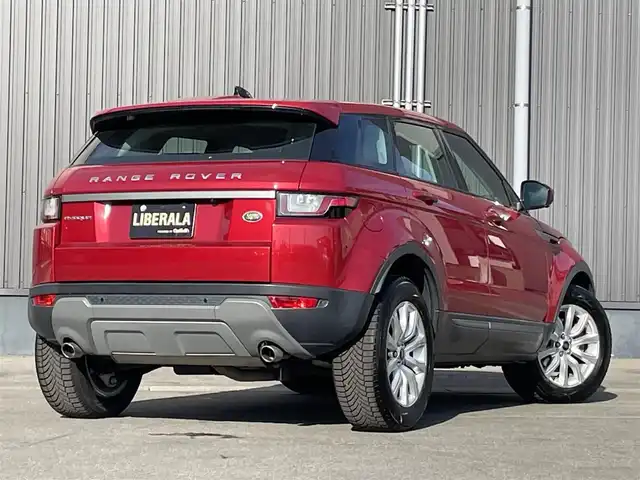 ランドローバー レンジローバーイヴォーク SE 青森県 2019(平31)年 4.5万km 赤 /4WD/ディーゼルターボ/MERIDIANサウンドシステム/純正SDナビ/　(フルセグTV/DVD/Bt/USB)/全方位カメラ/黒ハーフレザーシート/前席シートヒーター/衝突回避システム/クロストラフィック/車線逸脱抑制機能/横滑り防止機能/ヒルクライムアシスト/クルーズコントロール/革巻きステア/オーディオ/ステアスイッチ/パドルシフト/オートワイパー/オートライトHID/オートマチックハイビーム/プッシュスタートシステム/ヘットライトウオッシャー/前後バンパーソナー/パワーバックドア/社外ドラレコ/ETC 2.0/W/サイド/カーテンエアバッグ /ABS/スマートキーx2/保証書/取説