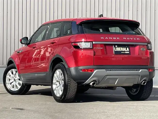 ランドローバー レンジローバーイヴォーク SE 青森県 2019(平31)年 4.5万km 赤 /4WD/ディーゼルターボ/MERIDIANサウンドシステム/純正SDナビ/　(フルセグTV/DVD/Bt/USB)/全方位カメラ/黒ハーフレザーシート/前席シートヒーター/衝突回避システム/クロストラフィック/車線逸脱抑制機能/横滑り防止機能/ヒルクライムアシスト/クルーズコントロール/革巻きステア/オーディオ/ステアスイッチ/パドルシフト/オートワイパー/オートライトHID/オートマチックハイビーム/プッシュスタートシステム/ヘットライトウオッシャー/前後バンパーソナー/パワーバックドア/社外ドラレコ/ETC 2.0/W/サイド/カーテンエアバッグ /ABS/スマートキーx2/保証書/取説