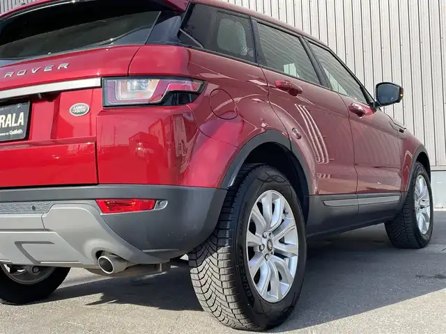 ランドローバー レンジローバーイヴォーク SE 青森県 2019(平31)年 4.5万km 赤 /4WD/ディーゼルターボ/MERIDIANサウンドシステム/純正SDナビ/　(フルセグTV/DVD/Bt/USB)/全方位カメラ/黒ハーフレザーシート/前席シートヒーター/衝突回避システム/クロストラフィック/車線逸脱抑制機能/横滑り防止機能/ヒルクライムアシスト/クルーズコントロール/革巻きステア/オーディオ/ステアスイッチ/パドルシフト/オートワイパー/オートライトHID/オートマチックハイビーム/プッシュスタートシステム/ヘットライトウオッシャー/前後バンパーソナー/パワーバックドア/社外ドラレコ/ETC 2.0/W/サイド/カーテンエアバッグ /ABS/スマートキーx2/保証書/取説
