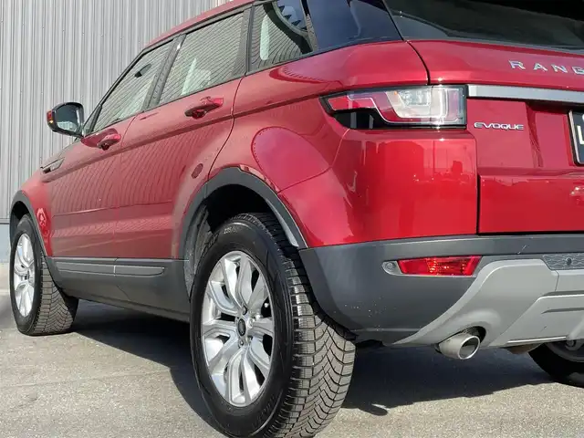 ランドローバー レンジローバーイヴォーク SE 青森県 2019(平31)年 4.5万km 赤 /4WD/ディーゼルターボ/MERIDIANサウンドシステム/純正SDナビ/　(フルセグTV/DVD/Bt/USB)/全方位カメラ/黒ハーフレザーシート/前席シートヒーター/衝突回避システム/クロストラフィック/車線逸脱抑制機能/横滑り防止機能/ヒルクライムアシスト/クルーズコントロール/革巻きステア/オーディオ/ステアスイッチ/パドルシフト/オートワイパー/オートライトHID/オートマチックハイビーム/プッシュスタートシステム/ヘットライトウオッシャー/前後バンパーソナー/パワーバックドア/社外ドラレコ/ETC 2.0/W/サイド/カーテンエアバッグ /ABS/スマートキーx2/保証書/取説