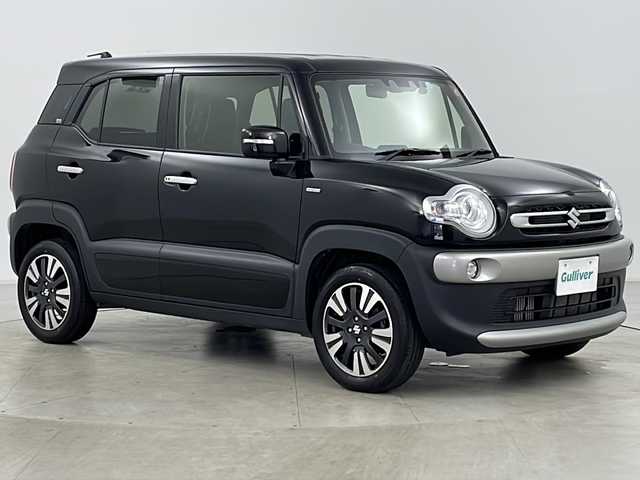スズキ クロスビー HYBRID MZ 道央・札幌 2023(令5)年 2.7万km スーパーブラックパール ・4WD/・寒冷地仕様/・純正ナビ&CD&DVD&BT&SD&USB/・スズキセーフティサポート/・レーダークルーズコントロール/・ステアリングスイッチ/・パドルシフト/・前方純正ドライブレコーダー/・前席シートヒーター/・ドアミラーヒーター/・純正フロアマット/・LEDヘッドライト/・LEDフォグランプ/・オートライト/・スマートキー