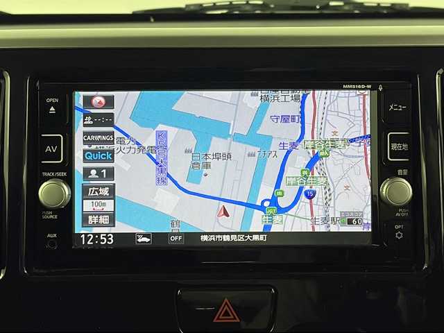 日産 デイズ ルークス ハイウェイスター Gターボ 埼玉県 2017(平29)年 5.3万km ホワイトパール 純正SDナビ/（SD／AM／FM／CD／DVD／フルTV／Bluetooth）/全方位カメラ/クルーズコントロール/両側パワースライドドア/LEDライト/前後ドライブレコーダー/純正アルミホイール/純正フロアマット/レーダー（ZDR036）
