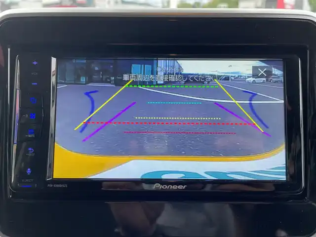 スズキ スペーシア ギア HYBRID XZ 鹿児島県 2021(令3)年 1.9万km アクティブイエロー/ガンメタリック2トーン セーフティサポート/ディスプレイオーディオ/バックカメラ/追従機能付きクルーズコントロール/両側パワースライドドア/LEDオートライト/シートヒーター/オートエアコン/サーキュレーター/ロールサンシェード/パーソナルテーブル/スマートキー/ETC