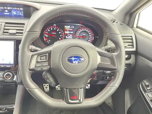 スバル ＷＲＸ ＳＴＩ STI タイプS 千葉県 2018(平30)年 4.3万km クリスタルホワイトP 4WD/アドバンスドセイフティパッケージ/・スバルリヤビークルディテクション（後側方警戒支援システム）/・ハイビームアシスト/・フロント&サイドビューモニター/純正８インチメモリナビ/CD DVD MSV BT フルセグ/LEDオートライト/STI純正バケットーシート/前席シートヒーター/D席パワーシート/純正19インチアルミホイール/革巻きステアリング/ステアリングスイッチ/ドアバイザー/プッシュスタート/スマートキー/ETC