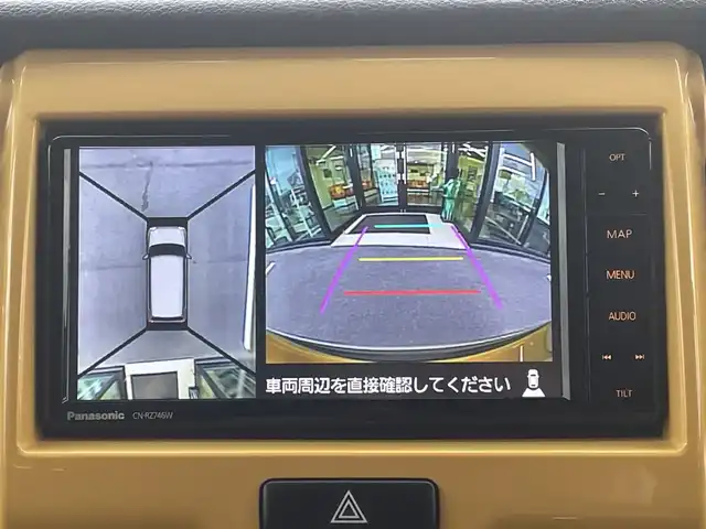 スズキ ハスラー J ターボ 愛媛県 2019(平31)年 4.7万km アクティブイエロー/ホワイト2トーンルーフ 純正7型ナビ/全周囲カメラ/クルーズコントロール/衝突被害軽減装置/車線逸脱防止装置/パドルシフト/シートヒーター/電格ミラー/ヒートミラー/アイドリングストップ/純正フロアマット/ステアリングリモコン/純正ドアバイザー/ISOFIX/現状サマー(純正AW)(165/60/R15)/TOYOTIRES PROXES CF3