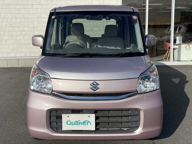 スズキ スペーシア X 香川県 2017(平29)年 4.2万km イノセントピンクパールメタリック 社外ナビ/フルセグテレビ/CD／DVD再生機能/ドライブレコーダー/運転席シートヒーター/両側パワースライドドア/オートライト/アイドリングストップ/ETC