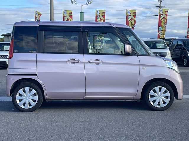 スズキ スペーシア X 香川県 2017(平29)年 4.2万km イノセントピンクパールメタリック 社外ナビ/フルセグテレビ/CD／DVD再生機能/ドライブレコーダー/運転席シートヒーター/両側パワースライドドア/オートライト/アイドリングストップ/ETC