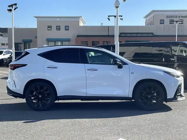 レクサス ＮＸ 350h Fスポーツ 長崎県 2023(令5)年 4.8万km ホワイトノーヴァガラスフレーク 純正メーカーナビ/BT/USB/Mira cast/フルセグTV/全方位カメラ/パノラマサンルーフ/マークレビンソンプレミアムサウンド/本革シート/前席パワーシート/D席メモリーシート/前席シートヒーター/前席エアーシート/セーフティーシステムプラス/レーダークルーズコントロール/ブラインドスポットモニター/ドライブレコーダー前後/パドルシフト/LEDヘッドライト/オートマチックハイビーム/ビルトインETC