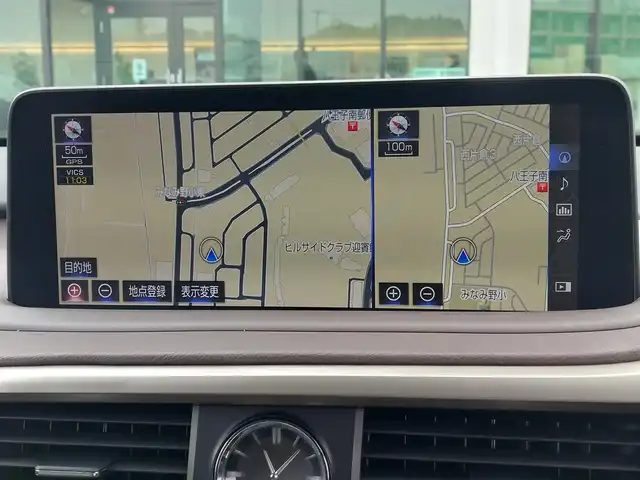 レクサス ＲＸ 450hL 東京都 2020(令2)年 2.2万km グラファイトブラックガラスフレーク ６人乗り：２列目キャプテンシート/サンルーフ/ルーフレール/レクサスセーフティ＋/プリクラッシュセーフティ/レーントレーシングアシスト/オートハイビーム/ブラインドスポットモニター/ヘッドアップディスプレイ/純正メーカーナビ/パノラミックビューモニター/本革シート/シートヒーター/ベンチレーション/AC100V電源/ワイヤレス充電/三連眼LEDライト/電動リアゲート