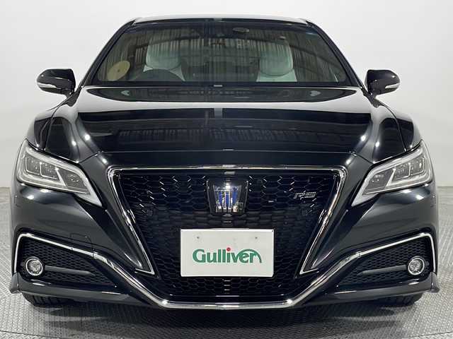 トヨタ クラウン ハイブリッド RS アドバンス 広島県 2021(令3)年 5.7万km プレシャスブラックパール
