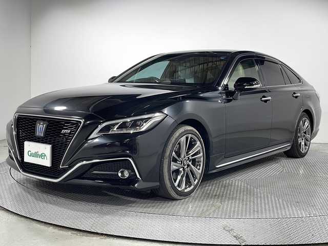 トヨタ クラウン ハイブリッド RS アドバンス 広島県 2021(令3)年 5.7万km プレシャスブラックパール