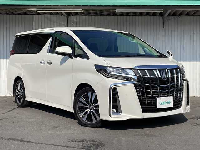 トヨタ アルファード S Cパッケージ 長野県 2019(令1)年 6.5万km ラグジュアリーホワイトパールクリスタルシャインガラスフレーク トヨタセーフティセンス/ワンオーナー/社外11インチメモリナビ（型式：EX11Z）/・CD/DVD/SD/Bluetooth/フルセグTV/後席12.8フリップダウンモニター/（型式：PXH12X-R-AV）/レザーシート/バックカメラ/ビルトインＥＴＣ/全席パワーシート/前席シートヒーター/エアシート/ステアリングヒーター/追従型クルーズコントロール/純正18インチAW/LEDオートライト/レーンキープアシスト/前後コーナーセンサー/社外フロアマット/プッシュスタート/スマートキー/スペアキー1本/取扱説明書/保証書