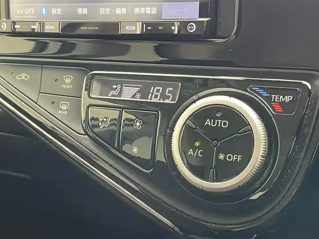 トヨタ アクア G 愛知県 2019(令1)年 7.6万km ホワイトパールクリスタルシャイン 社外メモリナビ　ＢＴ　バックカメラ　プッシュスタート　ＥＴＣ　オートライト　スマートキー　トヨタセーフティセンス　衝突軽減装置　車線逸脱　踏み間違い防止　コーナーセンサー　クルーズコントロール　禁煙車