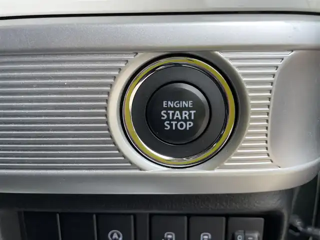 スズキ スペーシア HYBRID X 石川県 2022(令4)年 1.9万km Ｄグリーン 社外メモリーナビ/CD/ワンセグTV/両側パワースライドドア/LEDヘッドライト/レーンキープ/スマートキー/プッシュスタート/電動ミラー/オートライト