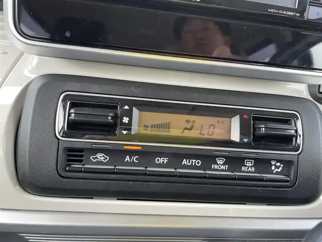 スズキ スペーシア HYBRID X 石川県 2022(令4)年 1.9万km Ｄグリーン 社外メモリーナビ/CD/ワンセグTV/両側パワースライドドア/LEDヘッドライト/レーンキープ/スマートキー/プッシュスタート/電動ミラー/オートライト