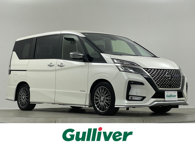 日産 セレナ オーテック スポーツスペック 埼玉県 2021(令3)年 2万km ブリリアントホワイトパール 純正１０インチナビ　アラウンドビューモニター　プロパイロット　両側電動スライドドア　ＥＴＣ　ドライブレコーダー　デジタルインナーミラー　シートヒーター　ステアリングヒーター　ＢＳＭ　衝突被害軽減