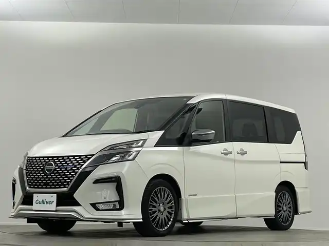 日産 セレナ オーテック スポーツスペック 埼玉県 2021(令3)年 2万km ブリリアントホワイトパール 純正１０インチナビ　アラウンドビューモニター　プロパイロット　両側電動スライドドア　ＥＴＣ　ドライブレコーダー　デジタルインナーミラー　シートヒーター　ステアリングヒーター　ＢＳＭ　衝突被害軽減