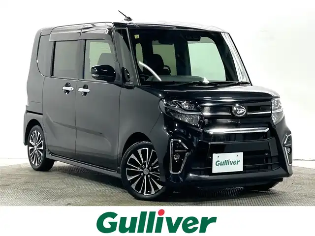 ダイハツ タント カスタム RS セレクション 大阪府 2020(令2)年 2.7万km ブラックマイカメタリック 社外ナビ(フルセグ/DVD再生/Bluetooth) バックカメラ ETC 両側パワースライドドア ハーフレザー シートヒーター 衝突軽減 レーダークルコン クリアランスソナー レーンアシスト