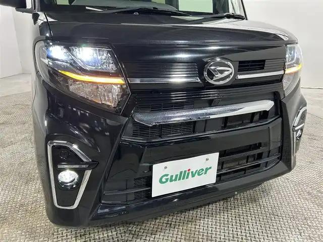 ダイハツ タント カスタム RS セレクション 大阪府 2020(令2)年 2.7万km ブラックマイカメタリック 社外ナビ(フルセグ/DVD再生/Bluetooth) バックカメラ ETC 両側パワースライドドア ハーフレザー シートヒーター 衝突軽減 レーダークルコン クリアランスソナー レーンアシスト