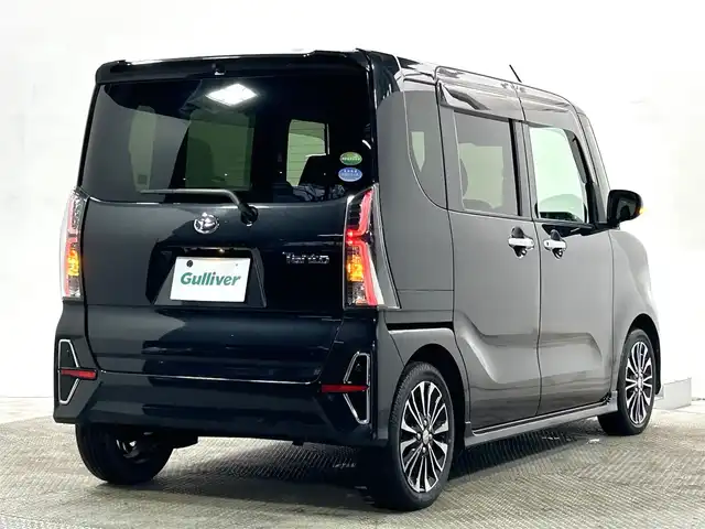 ダイハツ タント カスタム RS セレクション 大阪府 2020(令2)年 2.7万km ブラックマイカメタリック 社外ナビ(フルセグ/DVD再生/Bluetooth) バックカメラ ETC 両側パワースライドドア ハーフレザー シートヒーター 衝突軽減 レーダークルコン クリアランスソナー レーンアシスト
