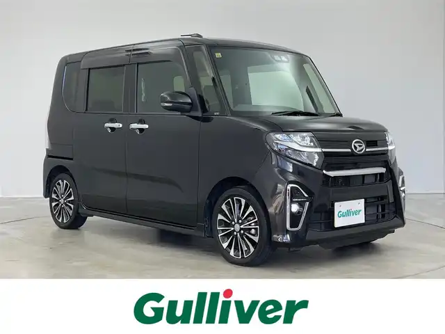 ダイハツ タント カスタム RS セレクション 埼玉県 2020(令2)年 2.8万km ブラックマイカメタリック スマートアシスト　社外ナビ　バックカメラ　ビルトインＥＴＣ　アダプティブクルーズコントロール　シートヒーター　両側パワースライドドア　純正アルミホイール　スマートキー　オートハイビーム　地デジフルセグ
