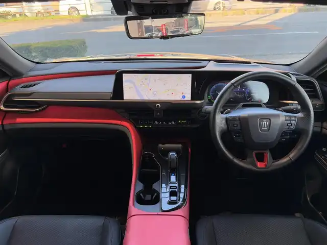 トヨタ クラウン スポーツ RS 愛知県 2024(令6)年 2.4万km ブラック ワンオーナー/１２．３インチナビ/AMFM/USB/BT/フルセグTV//AppleCarPlay/全方位カメラ/ビルトインETC2.0/トヨタセーフティセンス/ACC/HUD/LDA/PCS/BSM/PDA/クリアランスソナー/RCTA/RCD/PKSB/SEA/パワーバックドア/レザーシート/パワーシート/全席シートヒーター/DN席エアシート/メモリシート/パドルシフト/１００V電源/デジタルインナーミラー/LEDヘッドライト/オートハイビーム/保証書/取扱説明書/スペアキー