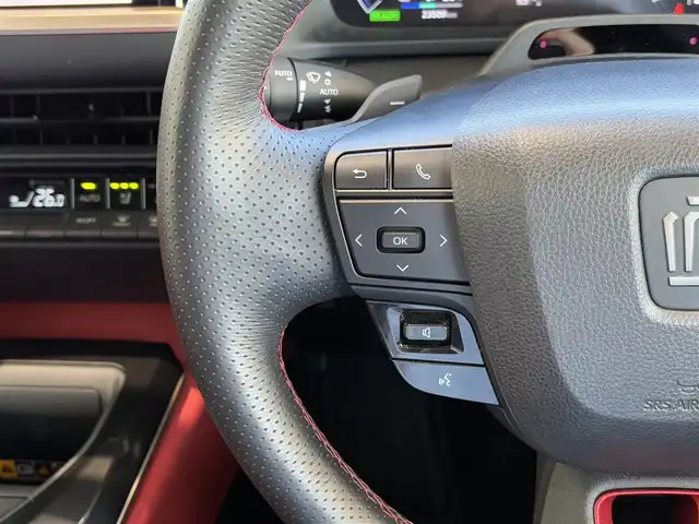 トヨタ クラウン スポーツ RS 愛知県 2024(令6)年 2.4万km ブラック ワンオーナー/１２．３インチナビ/AMFM/USB/BT/フルセグTV//AppleCarPlay/全方位カメラ/ビルトインETC2.0/トヨタセーフティセンス/ACC/HUD/LDA/PCS/BSM/PDA/クリアランスソナー/RCTA/RCD/PKSB/SEA/パワーバックドア/レザーシート/パワーシート/全席シートヒーター/DN席エアシート/メモリシート/パドルシフト/１００V電源/デジタルインナーミラー/LEDヘッドライト/オートハイビーム/保証書/取扱説明書/スペアキー