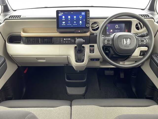 ホンダ Ｎ ＢＯＸ 千葉県 2024(令6)年 0.1万km クリスタルブラックパール Honda CONNECT for Gather ＋ ナビキット/Honda SENSING/フルセグTV/Bluetooth/CD/DVD/バックカメラ/前側ドライブレコーダー/ビルトインETC/シートヒーター/スマートキー/スペアキー/プッシュスタート/追従クルーズコントロール/レーンキープアシスト/衝突軽減ブレーキ/オートマチックハイビーム/LEDヘッドライト