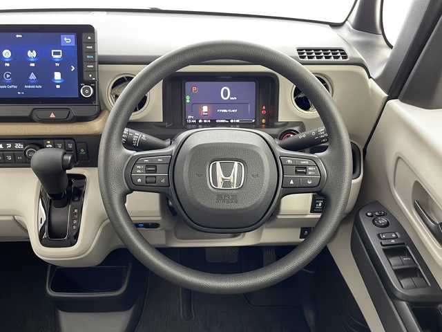 ホンダ Ｎ ＢＯＸ 千葉県 2024(令6)年 0.1万km クリスタルブラックパール Honda CONNECT for Gather ＋ ナビキット/Honda SENSING/フルセグTV/Bluetooth/CD/DVD/バックカメラ/前側ドライブレコーダー/ビルトインETC/シートヒーター/スマートキー/スペアキー/プッシュスタート/追従クルーズコントロール/レーンキープアシスト/衝突軽減ブレーキ/オートマチックハイビーム/LEDヘッドライト