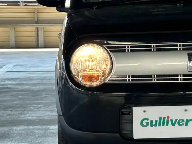 スズキ ラパン L 静岡県 2017(平29)年 1.6万km ブルーイッシュブラックパール3 レーダーブレーキサポート/純正オーディオ/ＡＵＸ接続/シートヒーター/スマートキー/プッシュスタート/ドラレコ/アイドリングストップ/ハロゲンヘッドライト/純正フロアマット/純正ドアバイザー/盗難防止装置/社外14AW