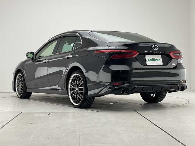 トヨタ カムリ G 愛知県 2017(平29)年 8.9万km 黒 トヨタセーフティセンス/純正ナビ/レーダークルーズコントロール/バックカメラ/コーナーセンサー/アルミホイール/ブラインドスポットモニター/LEDヘッドライト/オートマチックハイビーム/ドライブレコーダー/ETC/衝突軽減システム/フルセグ/CD DVD/Bluetooth/ステアリングスイッチ/スマートキー/プッシュスタート