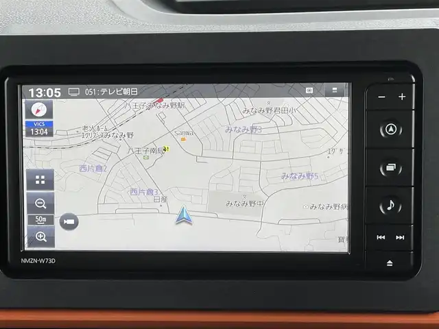 ダイハツ タント ファンクロス 東京都 2025(令7)年 0.3万km レイクブルーメタリック 純正ナビ(NMZN-W73D)/【AM/FM/DISC/HDMI/TV/BT/ipod/SD/USB】/パノラマモニター/ドライブレコーダー/両側電動スライドドア/衝突被害軽減ブレーキ/横滑り防止装置/シートヒーター/コーナーセンサー/後席モニター/電子パーキング/ルーフレール/LEDヘッドライト/フォグランプ/オートライト/純正14インチAW/プッシュスタート/スマートキー