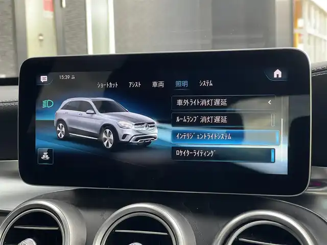 メルセデス・ベンツ ＧＬＣ２２０ d 4マチック AMGライン 山梨県 2020(令2)年 6.3万km 黒 後期　/Ｐサンルーフ　/レーダー　/ＡＣＣ　/ＢＳＡ/ＬＫＡ　/パイロットＡ　/ＨＵＤ　/純正メモリナビ　/全周囲Ｃ　/フルセグ　/黒半革　/シートＨ　Ｐシート　/マルチＢＬＥＤ　/Ａライト　/カープレイ　/保証書　/スペアＫ