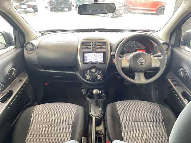 日産 マーチ 12X FOUR 秋田県 2015(平27)年 10万km ナイトベールパープル 社外ナビ/　TV/CD/DVD/ラジオ/ETC/2WD/4WD切り替えスイッチ/純正マット/横滑り防止スイッチ/夏タイヤAW付車載/スマートキー/プッシュスタート