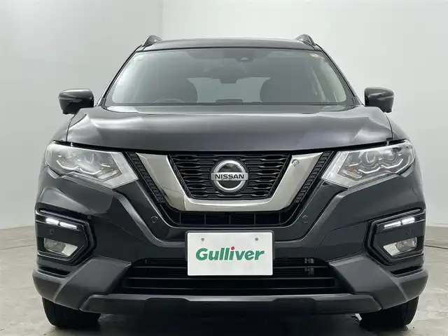 日産 エクストレイル 20Xi Vセレ エクストリーマーX 岡山県 2021(令3)年 4.5万km ダイヤモンドブラック 社外9インチナビ/（CD/DVD/BT/フルセグTV）/ケンウッドスピーカー/アラウンドビューモニター/ビルトインETC/プロパイロット/電動リアゲート/コーナーセンサー/前席パワーシート/全席シートヒーター/USB/HDMI/衝突軽減ブレーキ/ダウンヒルアシストコントロール/LEDヘッドライト/オートライト/ルーフレール/取扱説明書/新車保証書/スマートキー×２
