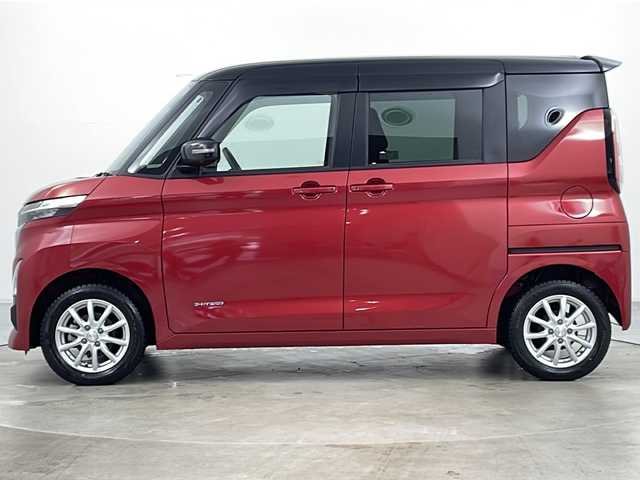 日産 ルークス ハイウェイスター X 道央・札幌 2021(令3)年 2.8万km スパークリングレッド/ブラック ・4WD/・純正SDナビ&フルセグ&CD&DVD&BT&SD&ipod&USB/・エマージェンシーブレーキ/・車線逸脱警報/・速度標識表示機能/・先行車発進お知らせ/・道路標識表示機能/・クリアランスソナー/・ふらつき警報/・レーンキープアシスト/・全方位カメラ/・バックカメラ/・片側パワースライドドア/・ハンズフリースライドドア/・シートヒーター/・社外ドライブレコーダー/・純正AW付サマータイヤ積込/・革巻きステアリング/・ステアリングスイッチ/・オートライト/・ヘッドライトレベライザー/・LEDヘッドライト/・フォグランプ/・スマートキー/・プッシュスタート/・アイドリングストップ